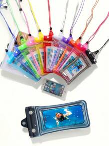 Mobile Phone Waterproof Bag, Swimming Supplies, Diving Supplies, Outdoor Supplies,Waterproof Phone Pouch, Waterproof Phone Lanyard Case With I Phone 16/15/14/13/12 Pro Max Up To 8.3", Phone Dry Bags For Vacation Beach Pool Kayak Cruise Travel Essentials