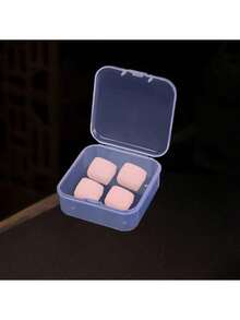 12pcs Silicone Sleeping Ear Plugs, Noise-Proof, Waterproof For Swimming And Bathing