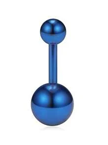 Blue Stainless Steel CZ Heart Dragon Butterfly Navel Belly Button Ring Piercing Jewelry For Women