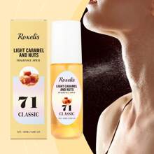 Eau De Caramel Body Fragrance Spray Long Lasting Fresh Scent Body Fragrance Eau De Toilette Body Spray