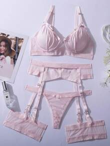 情趣制服/COS套装女士性感内衣夜店狂野舞台表演服装 3 件套