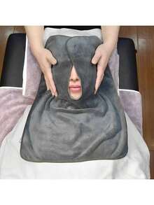 U Shape Towel Esthetician Salon Spa Massage Facial Care Neck Cosmetic Towels Reusable Warmer Microfiber Neck Towel, Microfiber Esthetician Towels For Facials Mask Removing Face Wrap Soft Facial Cloth With Split Design Spa Towels For Facial Steam Massage And Cleansing - Multicolor - View 3