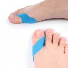 20 片弹性脚趾支撑胶带 - 预切运动保护带，自粘式脚趾胶带，增强脚和脚趾的稳定性健身房配件绷带运动胶带 - 彩色 - 查看 9