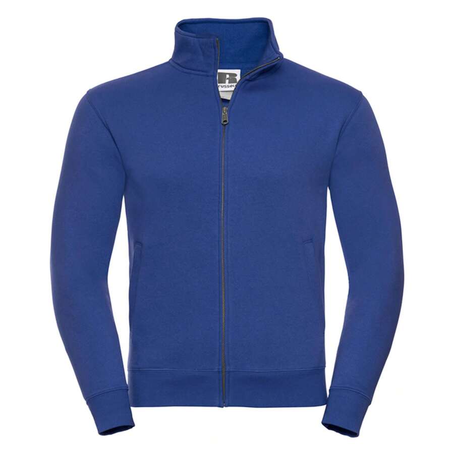 Russell Europe Mens Authentic Sweat Jacket (Bright Royal) - Blue - View 1