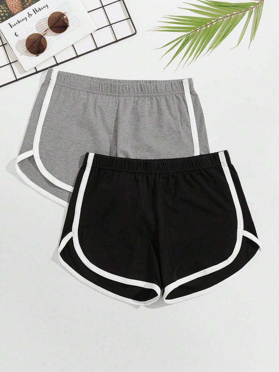 Sweatshirt Sweatshirt Short Shorts Gringa Fashion Side Waistband Sport - Multicolor - View 1