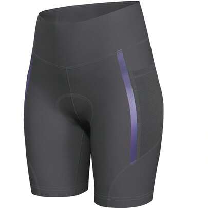  Wulibike Women's Cycling Shorts High Waist With 3D Padded Chamois, Breathable Quick-Dry Bike Shorts For Road Commuting With Reflective & Pocket