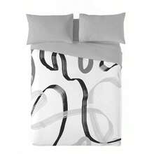 Naturals - 印花羽绒被套 - ✅ 2-5 天内发货 - 100% 超柔软棉 - 包括羽绒被套 + 1 或 2 个枕套 - 西班牙制造 - 床 90/105/135/150/180 - 絲帶 - 查看 3