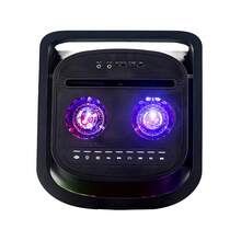 STF Power Block Pro 12 Inch Speaker Box LED Lights USB, Micro SD Inputs FM Radio Microphone Input Includes Microphone And Remote Control - Black - View 7