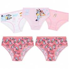 Bluey Knickers Comfy Breathable Cotton Underwear Pack Of 5 - Multicolor - View 1