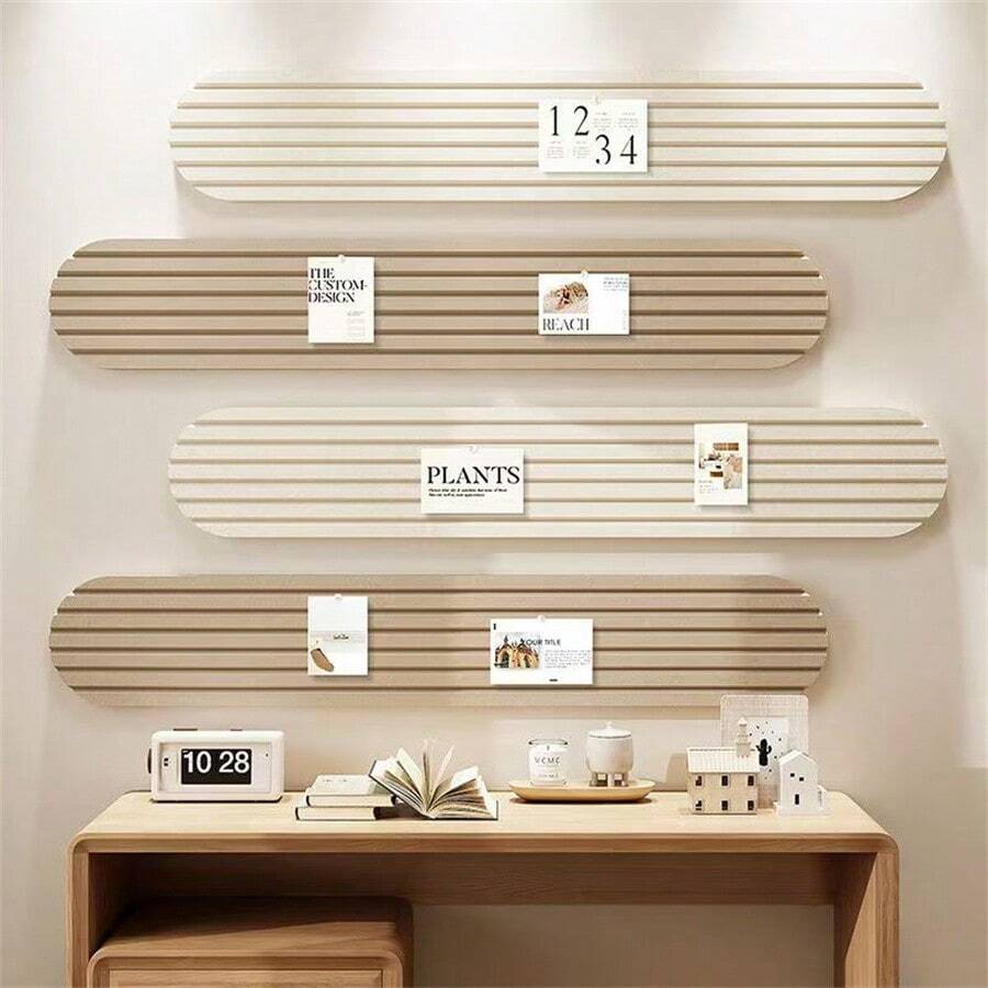 1pc 7.87*31.5 Inch Decorative Felt Board, Multi-Color Combinations, For Office And Home Decor,School Supplies,Back To School