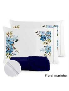 3-Piece Sheet Set 400 Thread Count For Queen King Single Bed Micropercal - FLORAL CAQUI AVELLANA - Ver 2