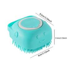 Cat/Dog Lover Gift And Dog/Cat Mom Love Pet Bath Brush Dog Lover And Dog Mom Love Massage Brush Silicone Cat/Dog Lover Gift And Dog/Cat Mom Love Pet Bath Brush For Bathing Dog Lover And Dog Mom Loves And Cat Lover And Cat Mom Loves