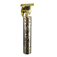 Máquina Profissional Barba Cabelo Dragon Cortar Acabamento Pezinho Tomate MAG-017 - Rosa ouro - Visão 9