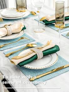 1 pieza Servilletas bordadas con nombre, servilletas de boda con monograma, servilletas de boda, servilletas de lino personalizadas con bordado de nombre, servilleta de lino familiar - Estilo 2 - Ver 4