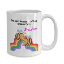 1pc 11oz Funny Gay Bees Coffee Mug, College Graduation Gift For Her, College Graduation Gift For Him, LGBTQ Rainbow Mug, Pride Month Party Favors - 11OZ - View 4