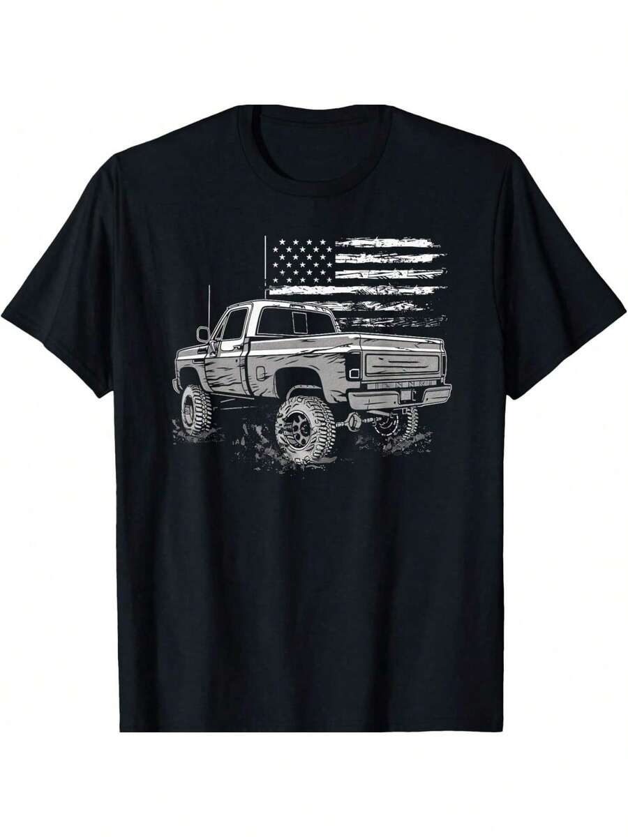 First Gen Pickup Truck Old Truck Vintage Truck T--Shirt,Loose-Fit Unisex Style T-Shirts