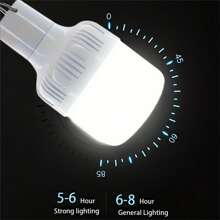 Outdoor Portable LED Lights USB Rechargeable Camping Light 400mAh Waterproof Bulb Emergency Lanterns Lamp, Room Decor,Travel,Mother Day Gift, Ultra Bright Multi-Functional Home Outdoor Work Camping Tent Night Emergency Lamp, Camping Accessories