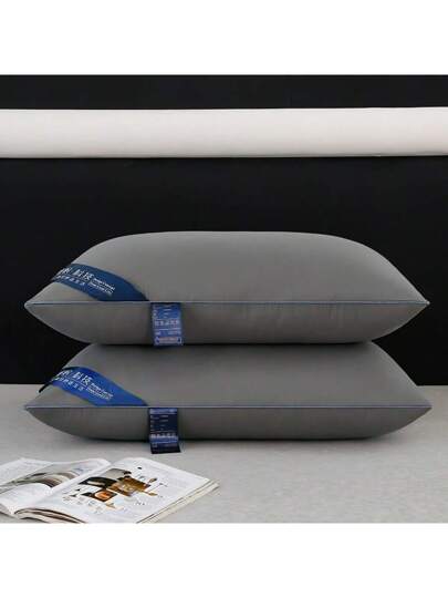Effen Pillows Filling, Skin Friendly Soft, Bedroom Home view 4