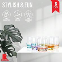 agua y brillantes/vasos de bebidas, 276,41 G - Juego de 6 - por defecto - Ver 2