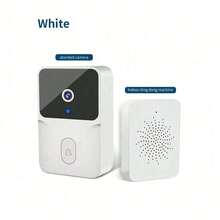 1pc Graffiti Smart WiFi Wireless Video Doorbell With HD Camera, Night Vision, Two-Way Audio, Supports Smart Home Greeting, Mobile Motion Detection Alarm, Push Notification, Remote Viewing, Rechargeable Battery, Wireless Video Doorbell With Doorbell Sound - Multicolor - View 11