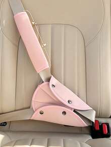 1pc/2pcs Car Seat Belt Shoulder Protector Child Anti Pinch Belt Protector All Season Universal Car Interior Supplies - one-size - View 13