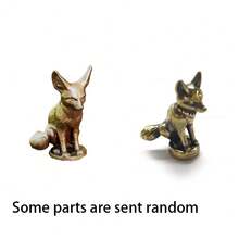 1 件磁性铰链头装饰，家居装饰铰链头磁性顶部装饰，适合动物爱好者（部分配件随机）