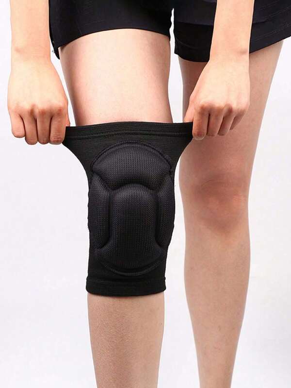 1pc Turtle Shell Collision-Proof Knee Pad, Foam Knee Support, Suitable For Cycling, Football, Hiking, Fitness, Yoga, Pilates, Providing Good Protection And Breathable Comfort For Your Knees Gym Accessories Knee Support Sports Knee Pads Gym Knee Pads