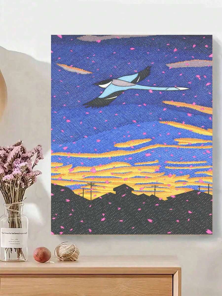 Kinderillustration Anfänger-freundliches digitales Ölgemälde, hochauflösendes Muster, reichhaltige Farben einfach zum Ausmalen, leicht künstlerische Meisterwerke erstellen, geeignet für Dekoration und Geschenke! Hochwertige digitale Ölmalerei, viele Muster zur Auswahl, ausreichend und langanhaltend Farben, Erfahren Sie das Gefühl des Erfolgs eines Malermeisters zuhause, ohne Rahmen 40x50cm