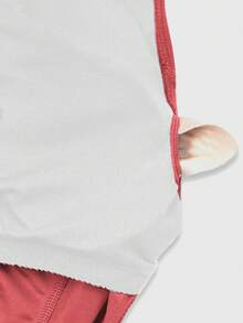 Speed mate Swim Summer Beach Ladies' Solid Vacation Ruched Crossed Back Casual One-Piece Swimsuit - Coral Pink - View 6