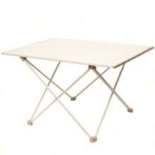 1 pieza Mesa plegable de aleación de aluminio ultralígera para uso en exteriores, portátil para camping, picnic, barbacoa, ocio en la playa