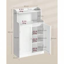 Storage Cabinets - 雲白1 - 查看 3