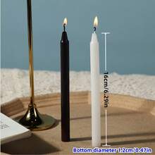 Mystic Glow 12-Color Candles Set | Multi-Color Combination Wax Candles For Festive Party & Home Decor, Black Starry Night Gift Box,Festive Party Ambiance Candles,Mystical Ceremony Candle,Suitable For Easter Day,Farther's Day,Mother's Day,Weddings,And Various Other Holidays,Dinner Table Decorations, Birthday Party,Romantic Candles,Men&Women Gift,Outdoor Picnic Emergency Lighting Candle - Multicolor - View 8