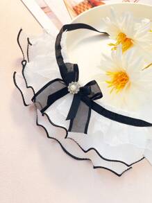 Collari per cani e gatti, bavaglini con fiocchi floreali e merletti, asciugamani rotondi da collo per animali domestici, accessori per vestire gli animali domestici per il compleanno, adatti per cani di piccola e media taglia e vari tipi di gatti