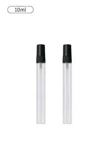 Refillable Black Transparent Perfume Spray Bottle, Fine Mist, Mini Perfume Refillable Spray Bottle, Cosmetic Essence Water Storage Container, Perfume Bottling, Perfume Spray Pump Box, Mini Pocket Perfume Spray, Refillable Perfume Dispenser Transfer Tool (2ml/3ml/5ml/10ml), Travel Essential, Perfume Essence - Black and White - View 19