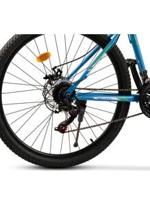 Bicicleta de montaña de 27,5 pulgadas para hombres, mujeres, niñas y niños, desviador trasero Shimano TZ de 21 velocidades, desviador, cuadro de alta calidad, bicicleta juvenil, bicicleta MTB rígida