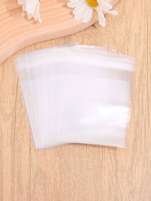 100pcs/set Casual Plastic Pouch For Women For DIY Jewelry Making