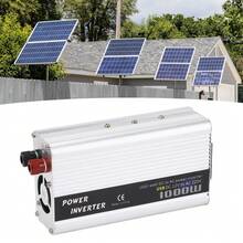Inversor solar inversor Alta eficiencia ARTITOR DE ALTA PODER DC 12V a AC convertidor para el hogar, acampar al aire libre, viajes, trabajo de campo y otros escenarios: conversión eficiente, resistente y liviano - Multicolor - Ver 7
