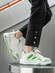 Spring Small-Niche Platform Sneakers, Bread Shoes, Casual Sporty Shoes, Versatile Ins Thick-Sole Chunky Sneakers - Multicolor - View 13