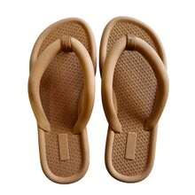 Women's Flip Flop Slippers Comfortable Non-Slip Various Colors - Lạc đà - Xem 3