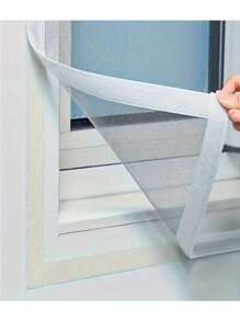 Mosquitera para ventana, reutilizable, de malla premium, protección contra mosquitos e insectos, ventilación y prevención del polvo, fácil de instalar