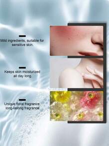 Jabón negro de Marruecos con aceite de argán y rosa, jabón negro de Marruecos, exfoliante corporal de jabón negro, gel de ducha exfoliante para piel suave