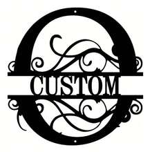 1 Fine Metal Art Logo - Personalized Last Name Logo, Name Design, Home Decoration With Custom Initials Thumbnail, Classic Style, Wall-Mounted Wall Art Decoration For Theme Parties, Perfect Heartfelt Gifts For Friends And Family