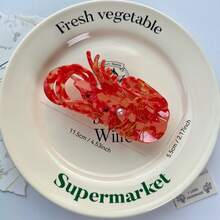 Pinces à cheveux en forme de pince de plage - Nouvelles pinces à cheveux grandes en acétate à thème océanique en forme de coquillage. Design unique et mignon, avec des motifs hippocampe, homard et coquillage avec faux perles. Pinces à cheveux, pinces à mâchoire, pinces à cheveux, clips à cheveux pour femmes. Accessoires pour cheveux pour les tenues de vacances. - Multicolore - Voir 25