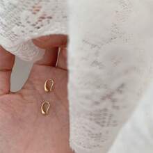 1 Par Minimalista Prata Esterlina Cuffs De Orelha Para Mulheres Para Diário Acessórios De Joias