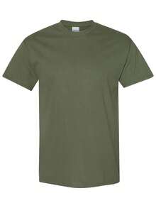 5-Piece Set, 100% Cotton T-Shirt, Men's Classic Solid Color Short Sleeved T-Shirt - Multicolor - View 5