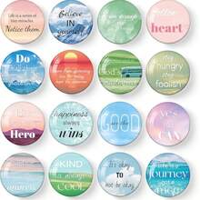 MORCART 16PCS Inspirational Magnets For Fridge, Motivational Quote Refrigerator Magnets Decorative For Locker Whiteboard Cabinet Office Kitchen Blackboard - Multicolor - View 13