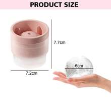Kit 1 And 3 Ice Mold Sphere Ball Large Round Silicone Whiskey Drink Mold - 隨機的 - 查看 9