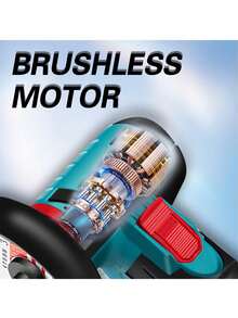 1 Set Mini Cordless Lithium Battery Angle Grinder - 19500RPM High-Speed Electric Polishing Machine With Compact Design, LED Light, And Rechargeable Battery For Versatile Grinding And Polishing Tasks - Ideal For DIY Enthusiasts And Professionals - Blue - View 8