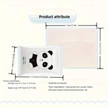 50 Pieces (5 Packets *10 Pieces) Of Disposable Cleaning Wipes, Which Can Be Cleaned With Fingers When Traveling. Portable Paper Towels Can Be Used To Extract Makeup Remover Soft Towels, Which Are Soft And Comfortable And Suitable For Men And Women.