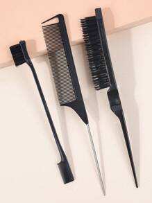 3pcs Slick Back Hair Brush Set With Edge Brush Hair Brush Rat Tail Comb Teasing Brush For Smoothing Baby Hair & Flyaways,Hair Brush,Comb,Hair Tools,Hair Products And Accessories For Barber Salon Beauty Travel Essentials,Back To School,Travel Holiday Essentials,Hair Accessories For Women,Brush,Hair Brushes,Edge Brush,Brush Hair,Hair Comb,Comb Hair,Detangling Brush,Ball Brush,Mini Hair Brush,Hair Brush Set,Wooden Comb, Comb, Slick Back Brush, Hairbrush, Edge Brush, Brush Hair, Hair Comb, Hair Brush Set, Comb Hair, Mini Hair Brush, Detangling Brush,Hair Products, Hair Tools, Hair Stuff, Hair Care, Curly Hair Brush, Barber, Barber Accessories, Hairdressing Equipment,Hair Brush,Slick Back Brush,Styling Brush,Curly Hair Brush,Edge Brush,Hair Comb,Brush Hair,Hair Brush Set,Comb Hair,Comb For Curls,Detangling Brush,Hair Brush For Women,Hair,Travel,Hair Products,Hair Tools,Hair Stuff,Barber,Barber Accessories,Barbershop,Hairdressing Equipment